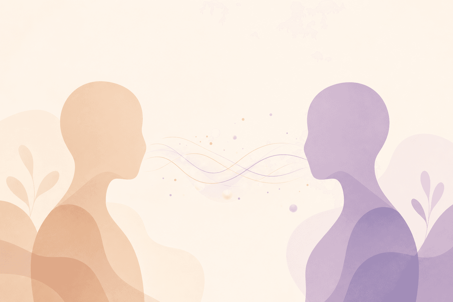 Illustration d'une conversation de coaching